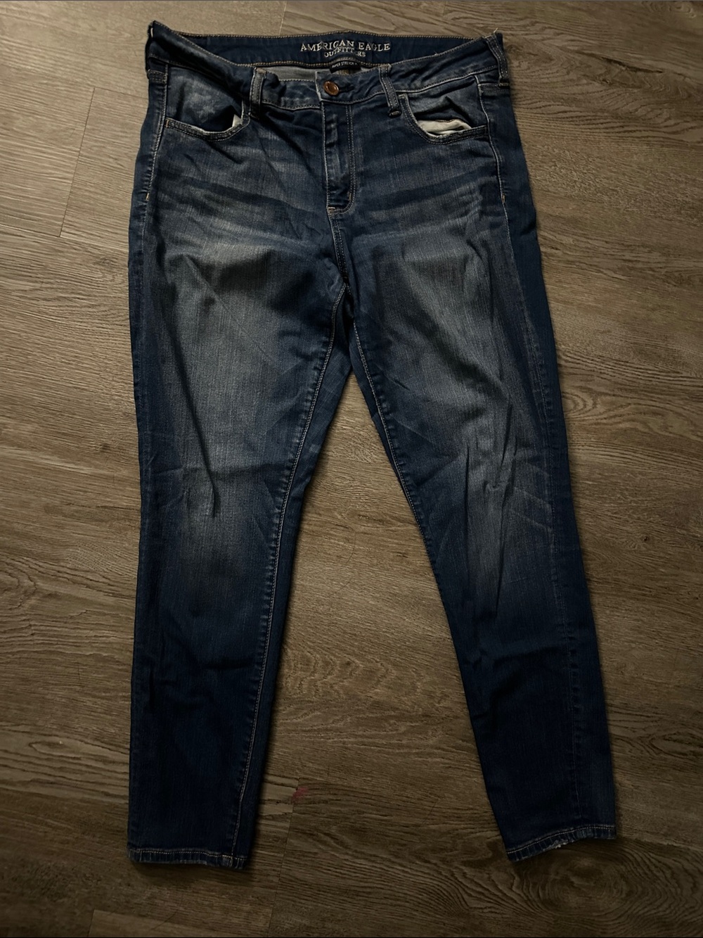 American Eagle Outfitters Dark Indigo Skinny Jeans
